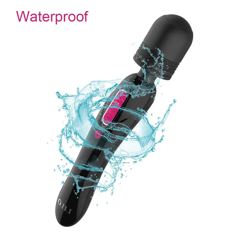 Arbitrary Rotation Dildo Vibrator Double Head Vibration Clit Stimulator Magic Wand AV USB Charging Sex Toys for Women | Красота и