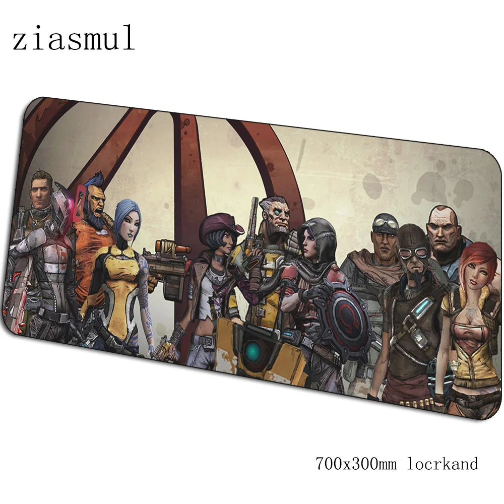 Коврик для мыши Borderlands геймера цветное эстетическое шифоновое платье 70x30 см игровой коврик для мыши с изображением ПК ноутбук с алюминиевым корпусом стол коврик padmouse игры инди-поп геймер коврики геймпад - Цвет: pattern 5