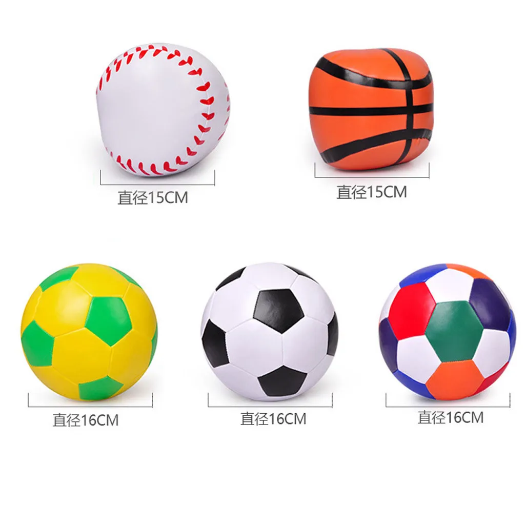 

Kids Outdoor toys Toddler Baby Multicolor Soccer Basketball Baseball Soft Mini Ball montessori kids toys knutselen kinderen