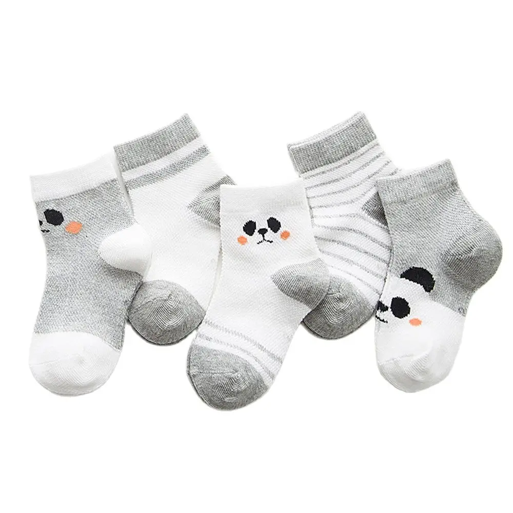 5 парт/Лот детские носки весна лето новинка для мальчиков и девочек с животными