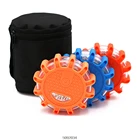 Прямая поставка, оптовая продажа, светодиодный аварийный магнит, мигаПредупреждение ющее ночное освещение, безопасность дороги для автомобиля, грузовика, лодки