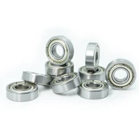 697zz bearing abec 1 10pcs 7x17x5 mm miniature 697z ball bearings 6197 zz z2v1 quality