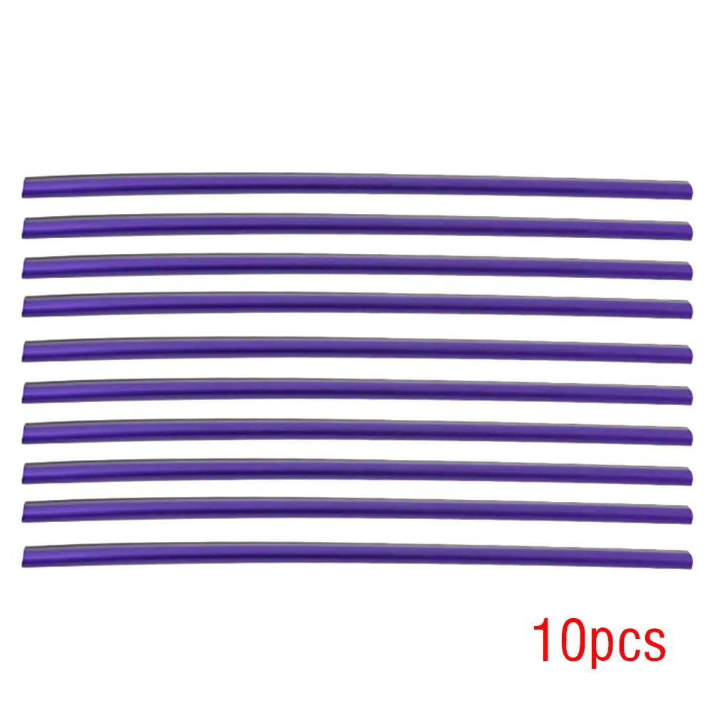 Car 10pcs Styling Decoration Strip Auto Air Conditioner Mouldings Chrome Stickers Universal for Automobiles Accessories | Автомобили и