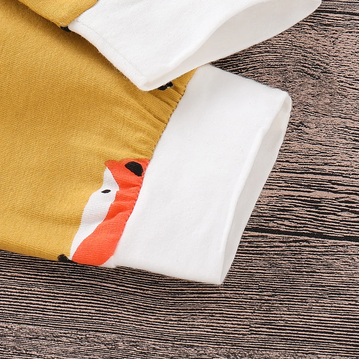 Модный стильный комплект одежды для новорожденных мальчиков и девочек топ с