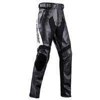 mens women motorcycle racing riding pants avro pu microfiber leather jacket waterproof lining