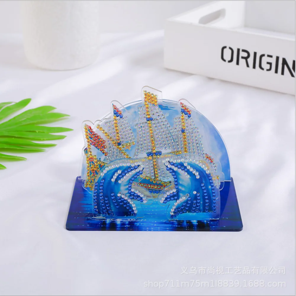 Yikexin DIY алмазная живопись 3D твердый строительный блок пазл Детская Радужная