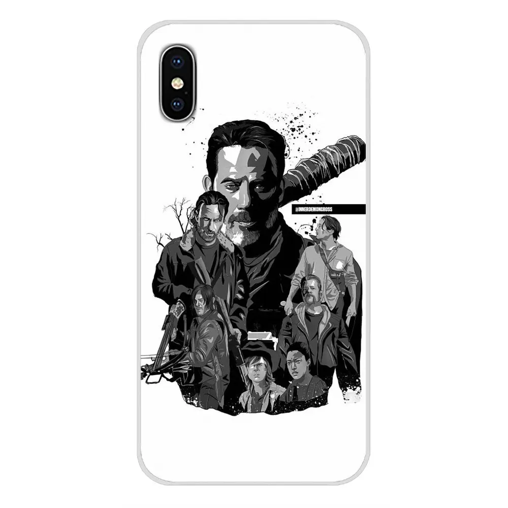 Negan грязные девушка с изображениями из сериала Ходячие мертвецы для Samsung Galaxy A3 A5 A7