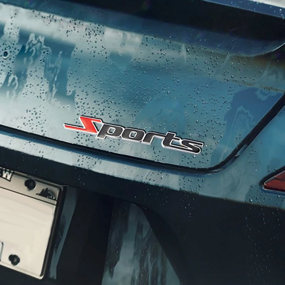 Универсальная модная 3D Автомобильная металлическая Спортивная эмблема логотип