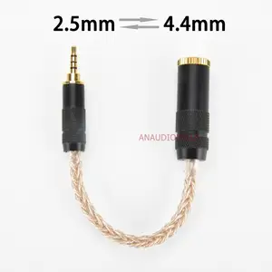 trrs 2 5mm to 4 4mm balanced cable adapter occ audio cable 5 poles sony balanced cable free global shipping