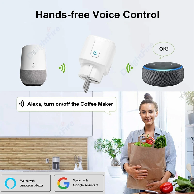 ЕС Smart Plug устройство системы умного дома: Дистанционно управляемая по Wi Мощность