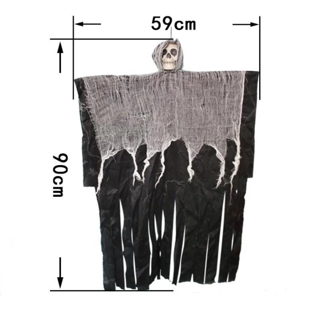 Хэллоуин искусственное лицо гримаса подвесное украшение реквизит ужас дом с