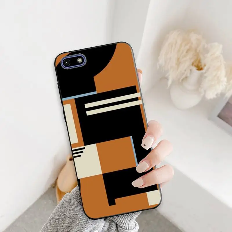 

Art Retro Abstract Geometry Phone Case For Oppo Reno 3 Pro Realme 5 Pro A3S A9 A5 A7X 2020 Vivo Y 11 U3x 19 81 91c V 15 17 Pro