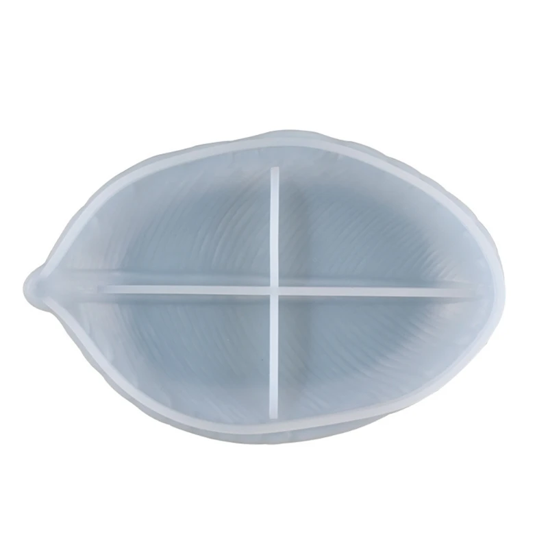 

Q0KE Силиконовый поднос из смолы, формы, лоток для хранения листьев, форма подходит для держателей ювелирных изделий, подставок и подставок дл...