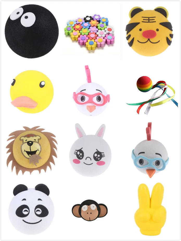 1 шт. Милая утка цветок обезьяна панда животное автомобильная антенна верхняя шар