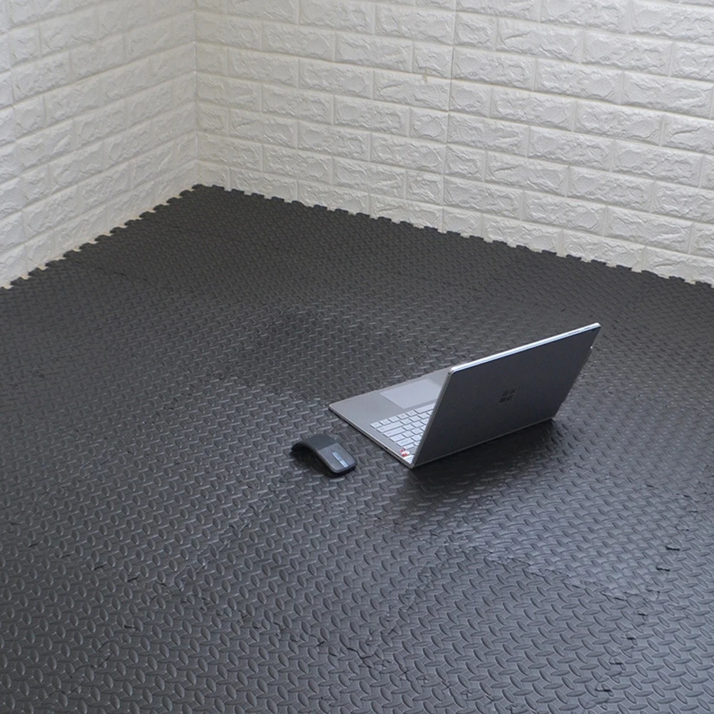 12pcs Gym Flooring Mats Puzzle Exercise Durable EVA Foam Interlocking Tiles For Home Workout | Спорт и развлечения