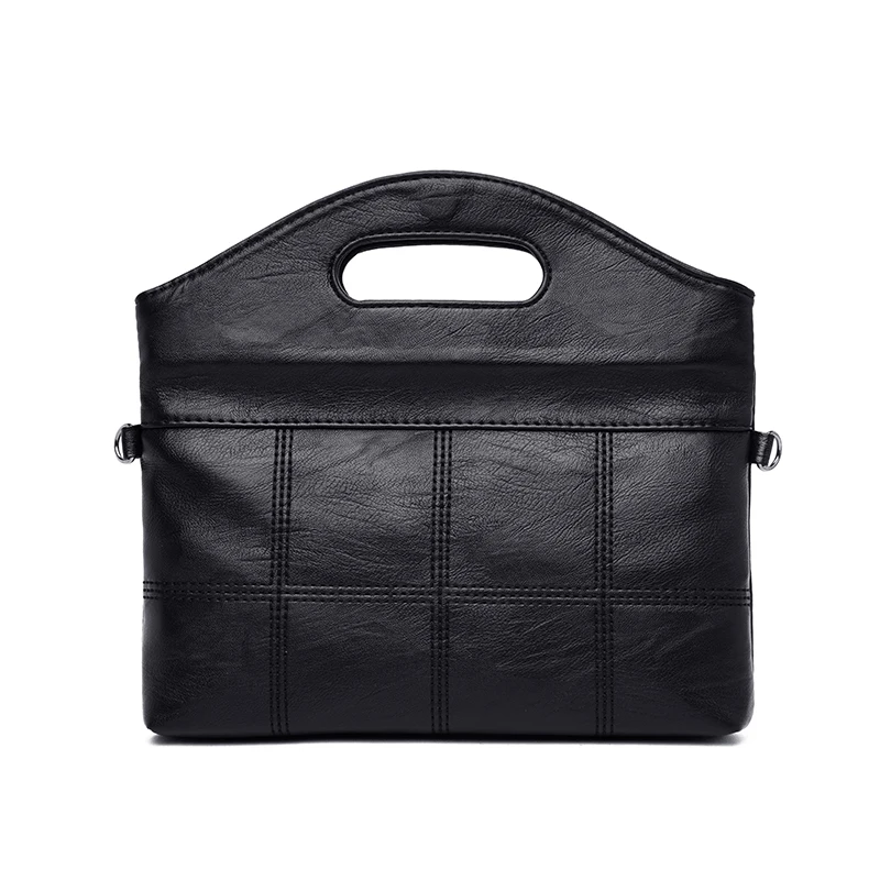

Ladies clutch bags 2020 fashion wallet Female bag folding clip bag Women's underarm bag Soft PU leather handbag shoulder bag
