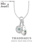 Ожерелье с компасом и русалкой, очаровательное, из стерлингового серебра 2019 пробы, для женщин и девочек, зима 925