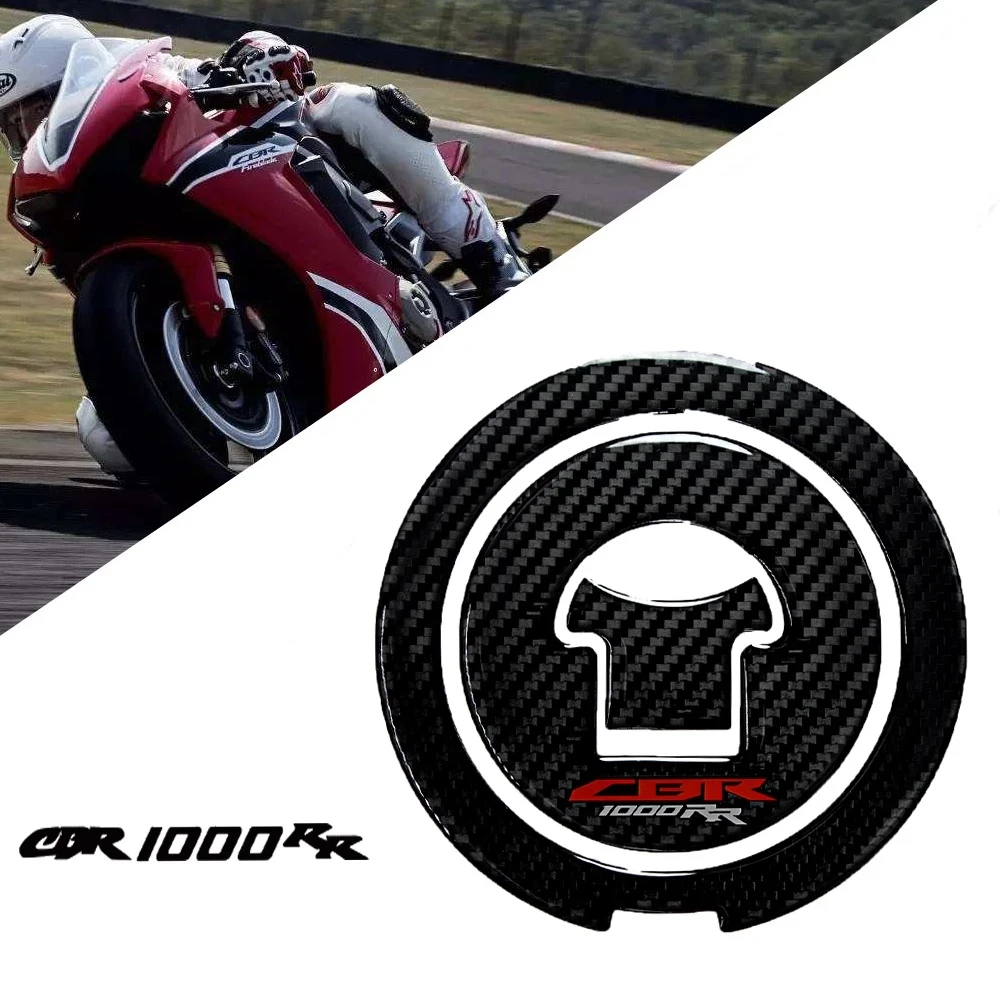 

For Honda CBR1000RR CBR 1000RR Motorcycle Fuel Protection Cover 3D Carbon Fiber Protection Glue Decal 2004 2005 2006 2007-2013