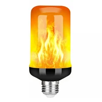 e27 b22 5w led flicker flame light bulb 4 modes burning fire effect gravity sensor lamp ac85 265v