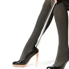 Рожок для обуви из нержавеющей стали, металлический, серебристый, прочный