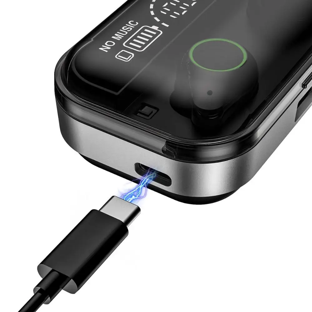 Bluetooth V5.0 наушники Стереонаушники Беспроводные IPX7 Водонепроницаемая сенсорная