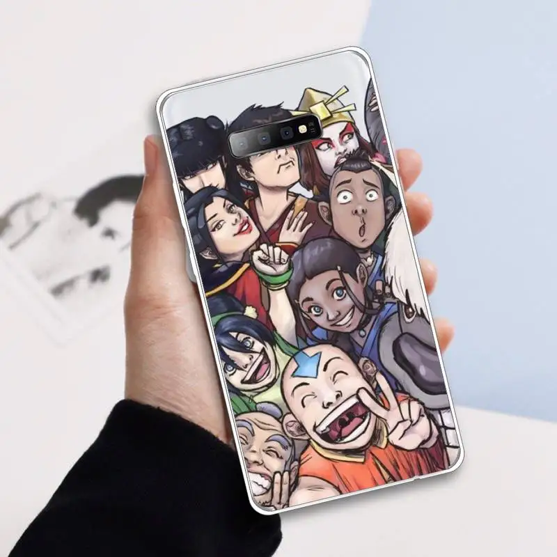 

avatar the last airbender anime luxury Phone Case funda Transparent For Samsung Galaxy A 71 21s S note 8 9 10 plus 20 ultra