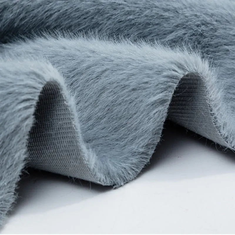 Плюшевая ткань вельбоа твид Искусственный Мех животных Золотая норка шерсть