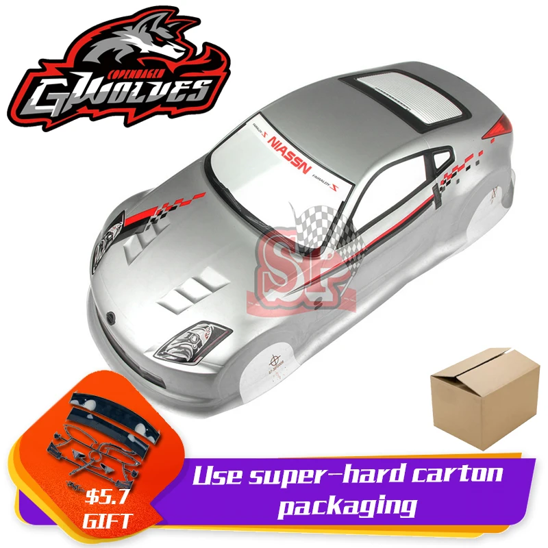 37 видов 1/10 RC автомобиль 195/190 мм ПВХ Окрашенный корпус с хвостом для 1:10 RC хобби гоночный Дрифт автомобиль hsp yokomo hpi ZD TAMIYA