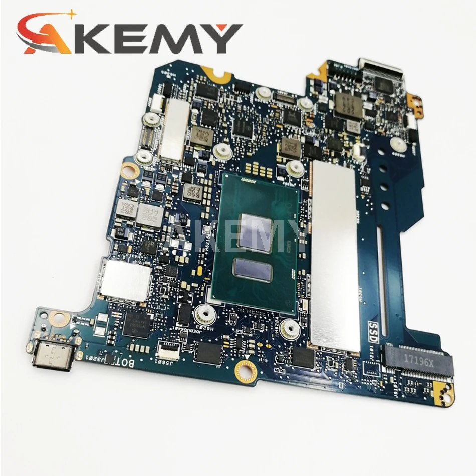 Bestellen Akemy UX390UAK Motherboard Für ASUS UX390U UX390UA UX390UAK Laotop Mainboard Mit I7-7500 CPU 8G RAM