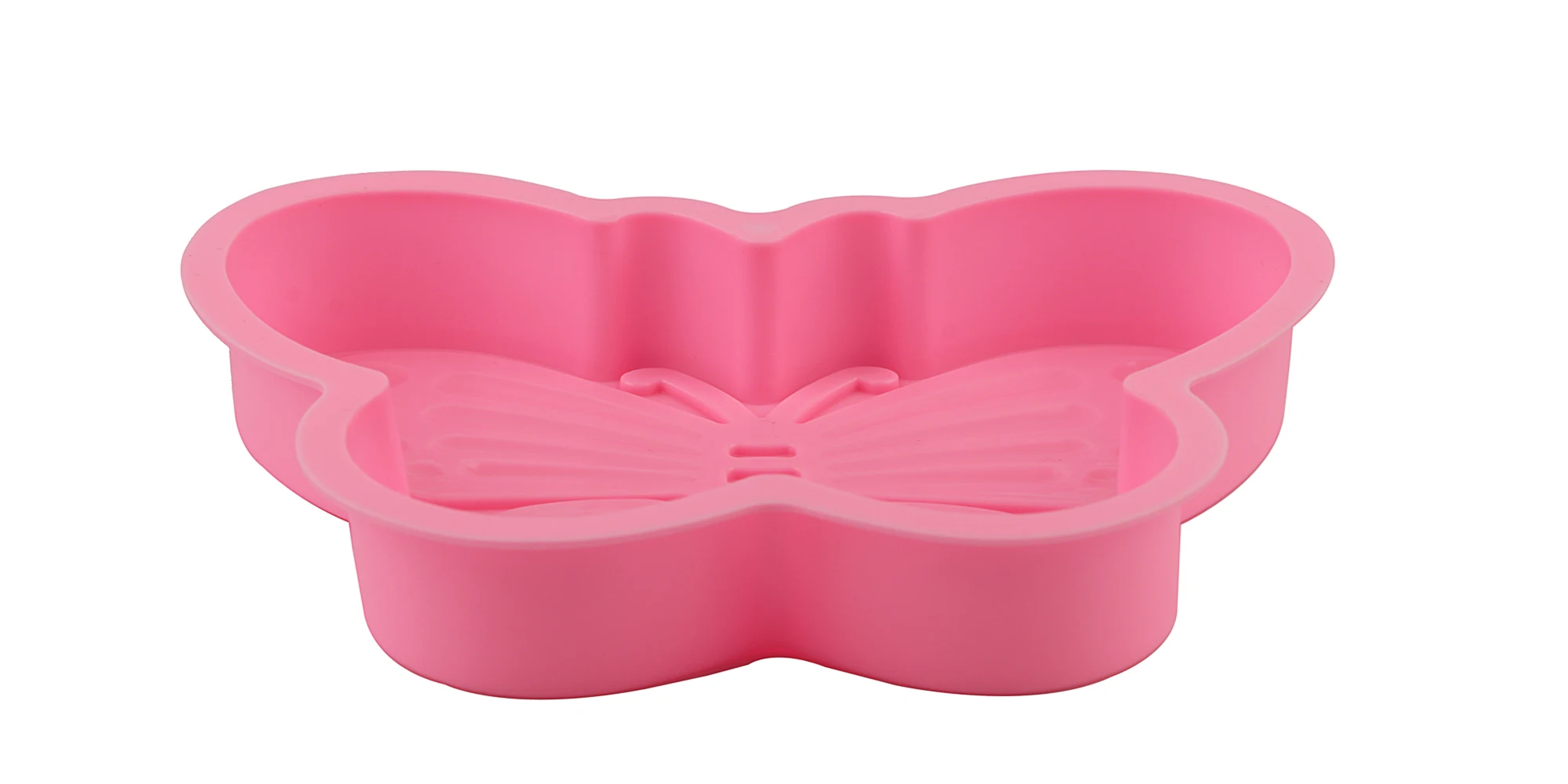 Силиконовая круглая форма для выпечки торта насекомые бабочки силиконовая