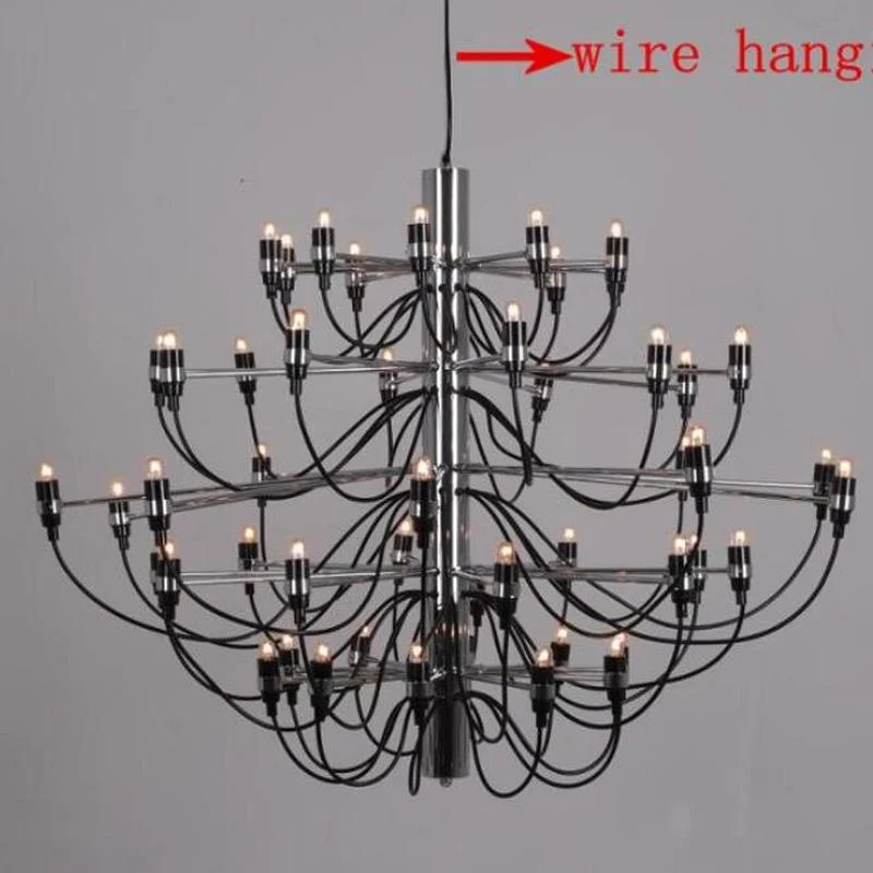 

2097 Chandelier Gino Sarfatti 18/ 30/ 50 Heads Pendant Lamp Lights Lighting Fixtures
