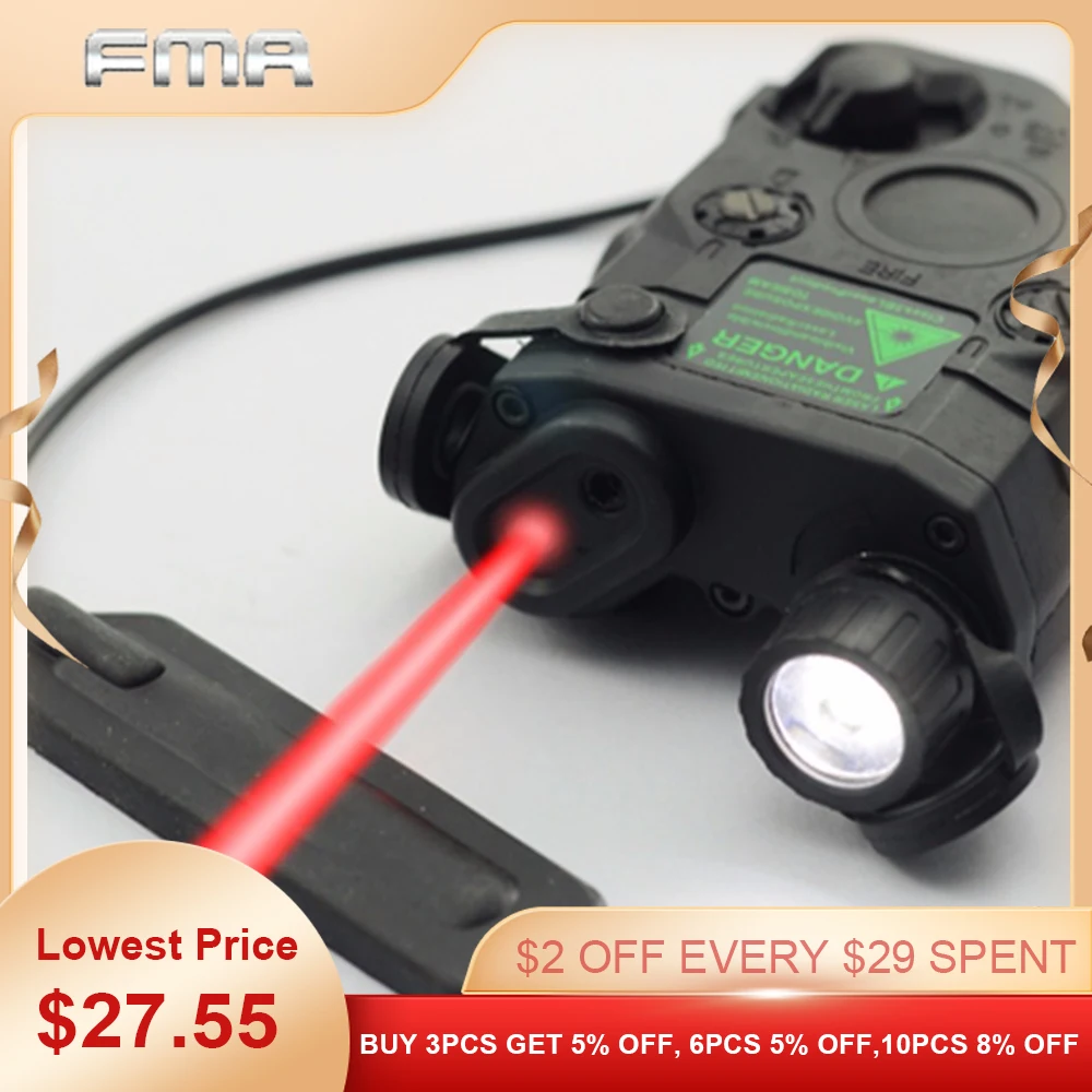 Airsoft AN/PEQ 15 Red Dot лазерный Белый светодиодный фонарик 270 люмен для Стандартный 20 мм
