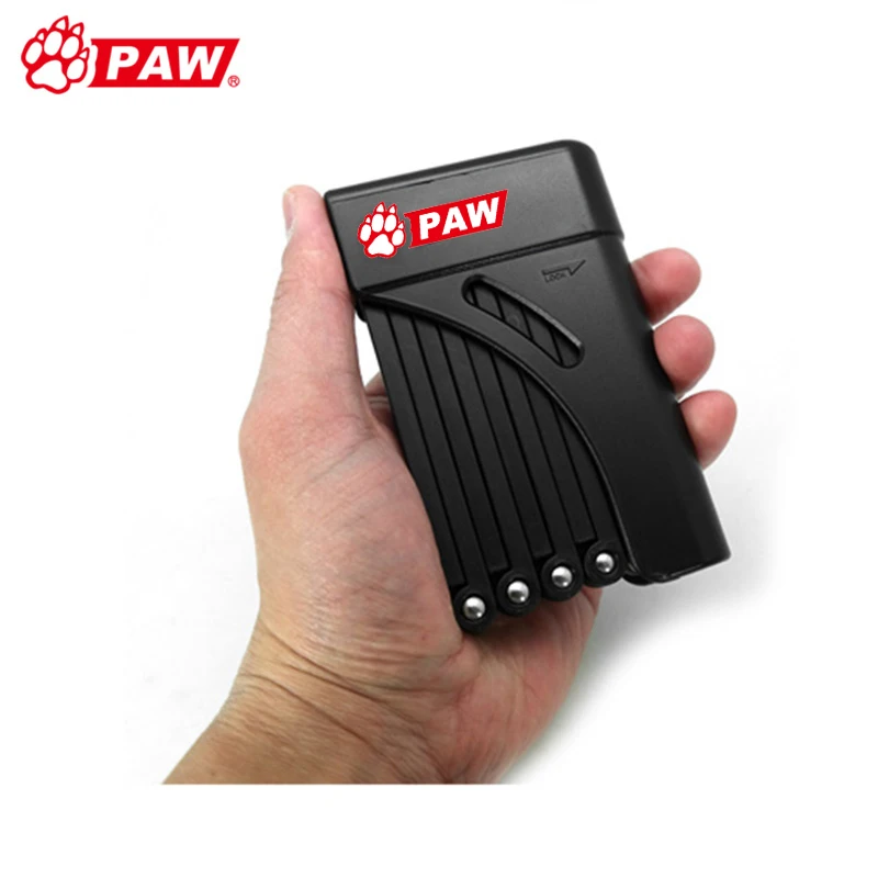 Противоугонный велосипедный замок PAW защита от разрезания на 12 тонн