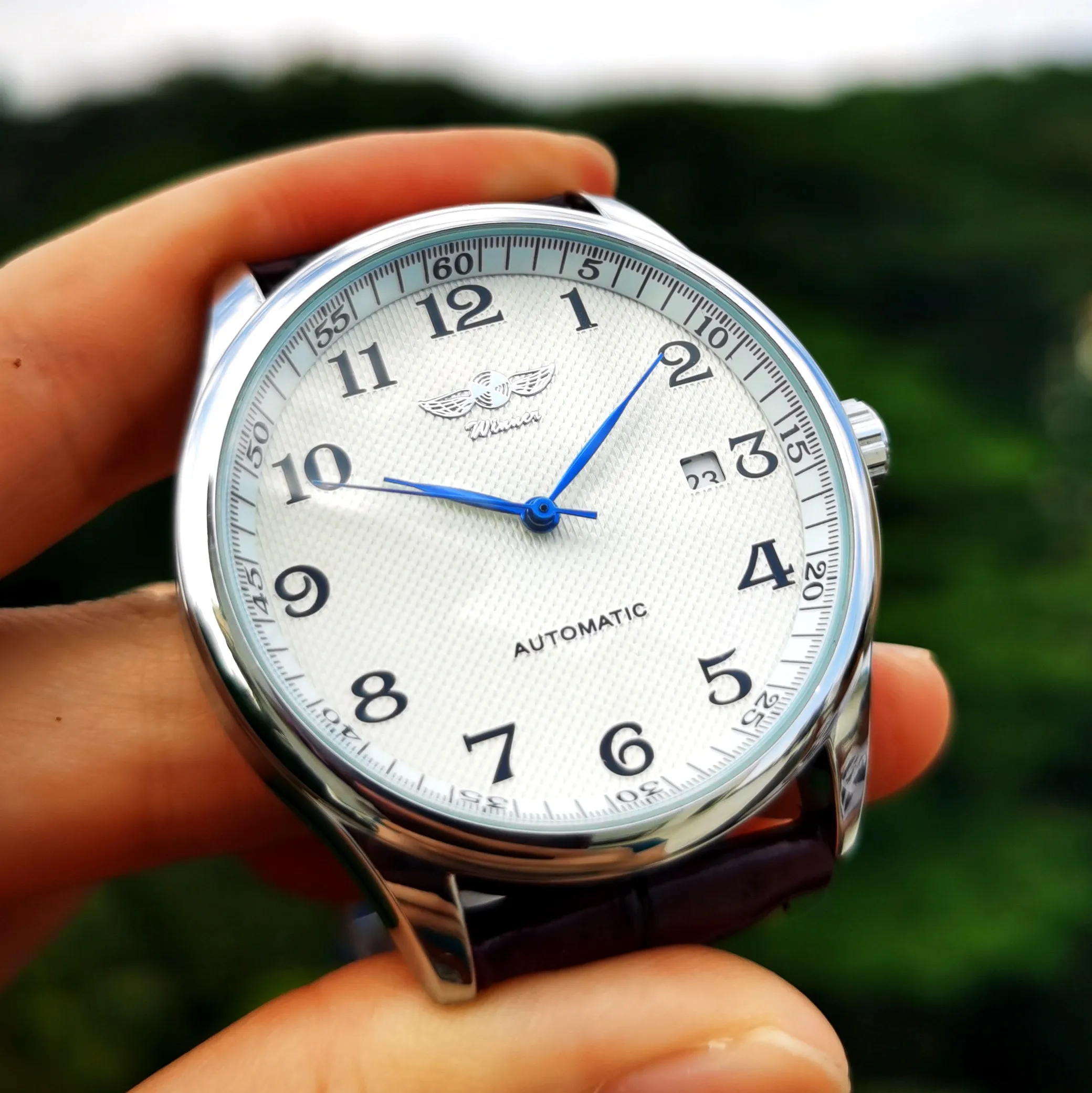 Часы наручные WINNER Мужские механические Классические повседневные