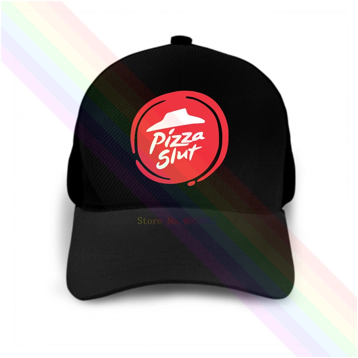 Pizza Slut забавные 2020 новые черные Популярные Бейсбол Кепки Шапки унисекс|Мужские