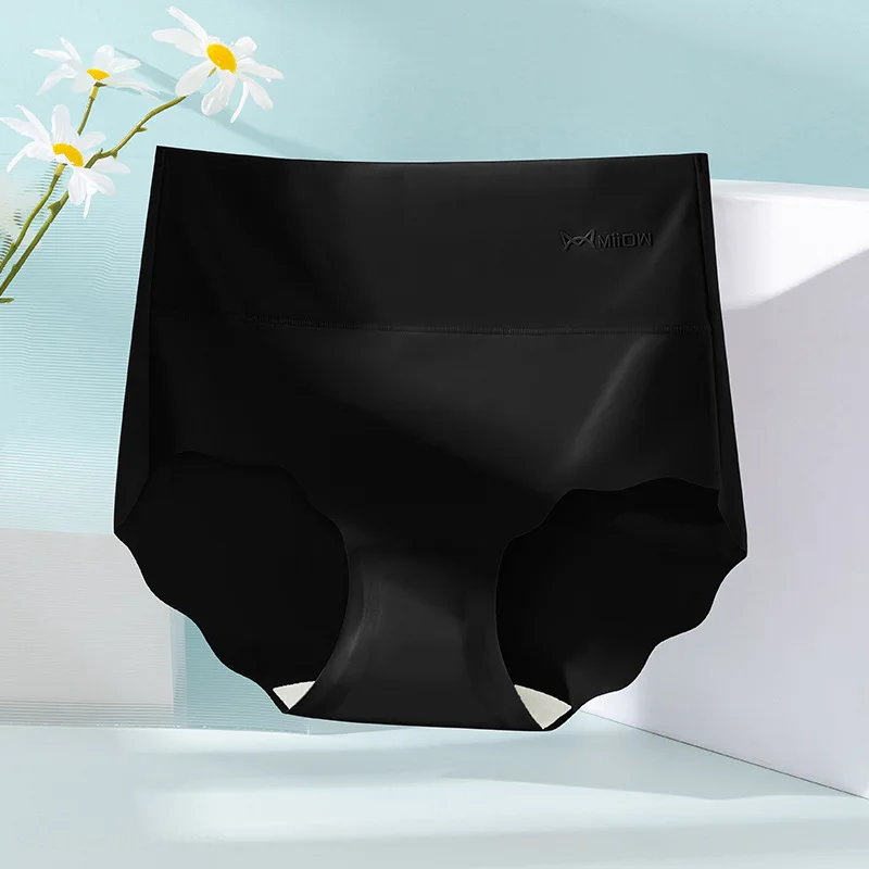 

3Pcs Xiaomi Women Panties Lady Cotton Underwear Breathable High Waist Comfortable Briefs Ice Silk Antibacterial Women's Panties