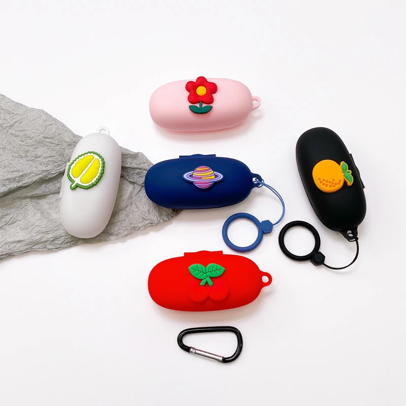 

Cartoon Silicone Shell Protective Cover Shell Anti-fall Earphone Case for-1MORE ComfoBuds Pro Wireless Bluetooth Earbuds