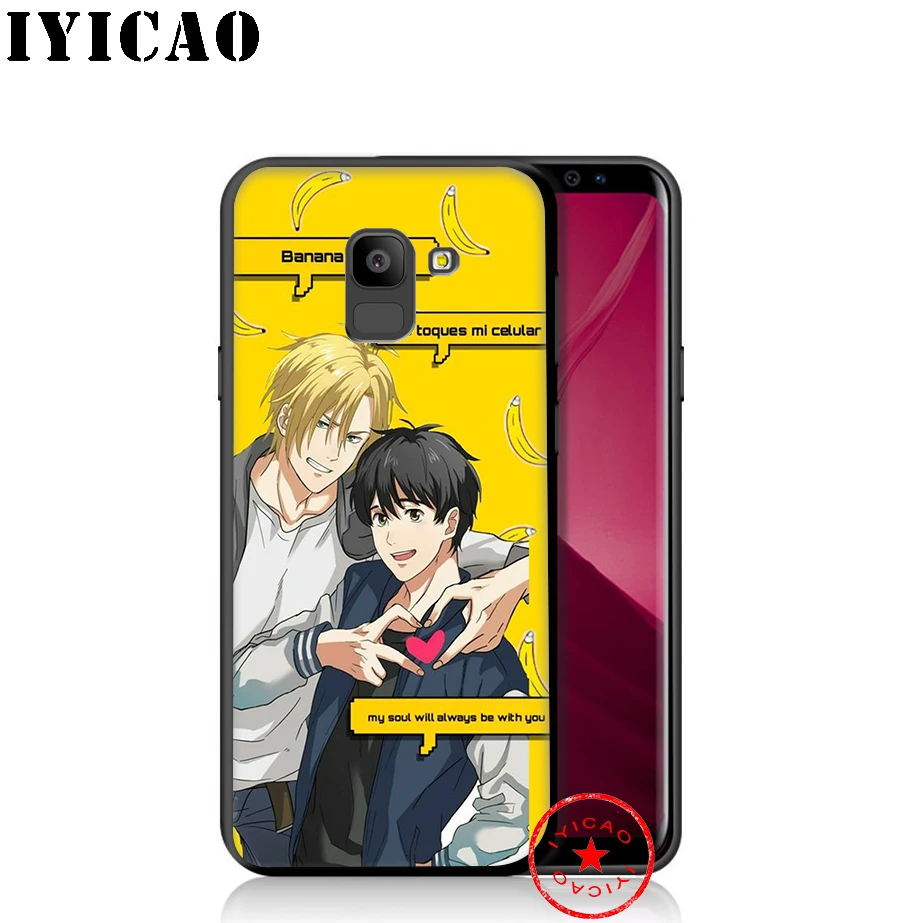 Мягкий чехол для телефона IYICAO мягкий силиконовый Samsung Galaxy A9 A8 A7 J6 A6 Plus 2018 A5 A3 2016 2017 |