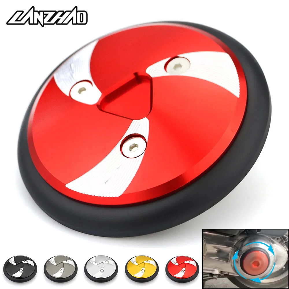 Алюминиевая крышка двигателя CNC для левой муфты мотоцикла Vespa GTS 250 300 2013 2015 2014 2016