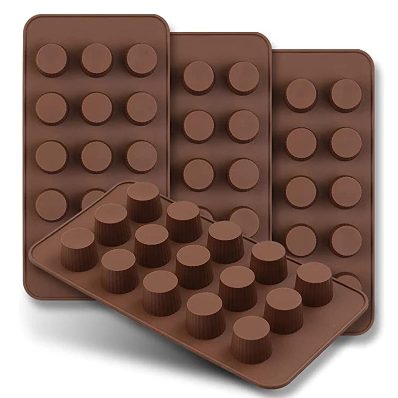 Silikon Fett Bomben Formen Mini Tasse Schokolade Süßigkeiten Form Erdnussbutter Jello Keto Cordial Moule Küche Zubehör Backen Werkzeuge – Detail 7