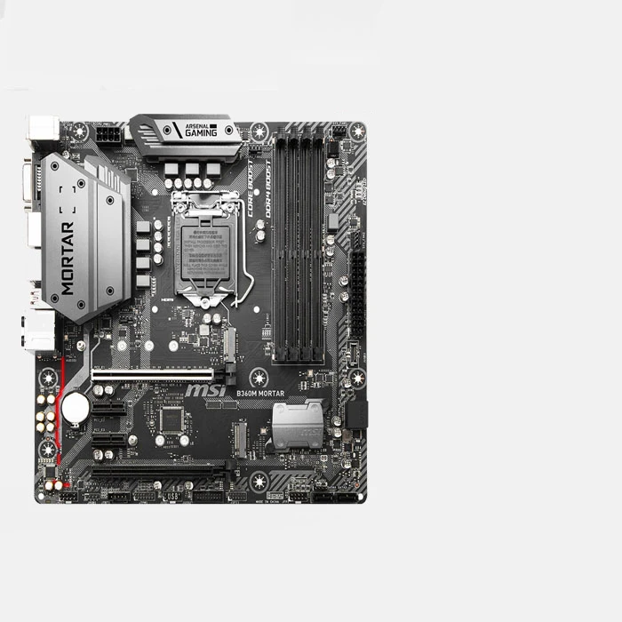 

MSI B360M MORTAR + i7 8700K motherboard + cpu set