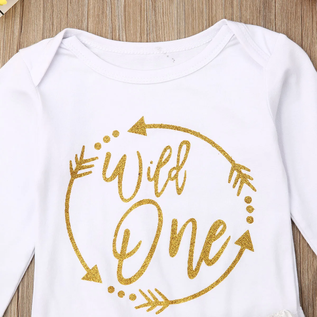 Осенняя одежда для новорожденных девочек от Citgeett 3 шт. дикий Топ комбинезон