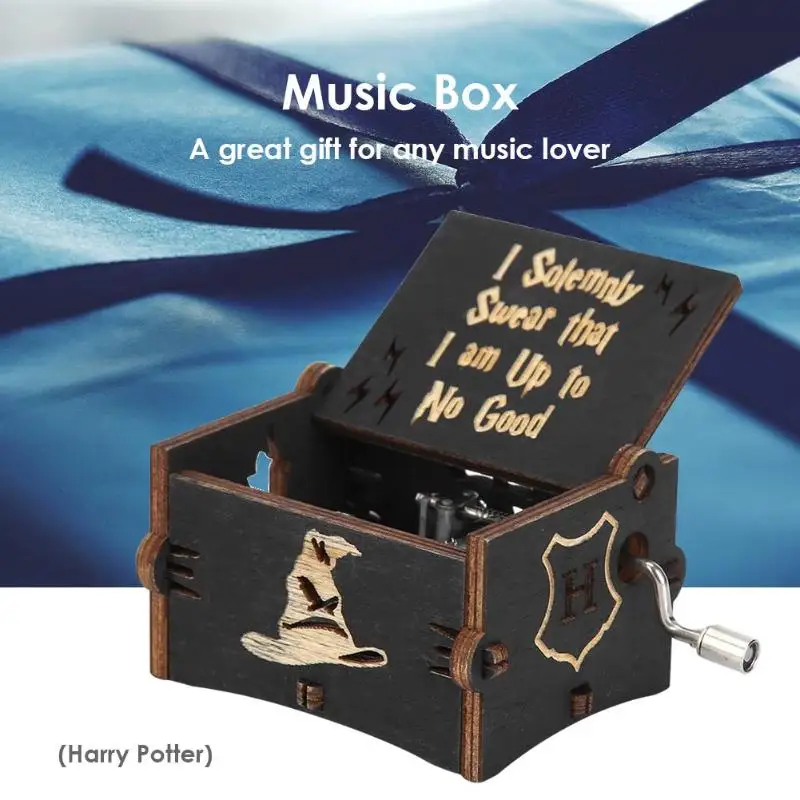 9 стилей винтажная деревянная музыкальная шкатулка изысканная элегантная
