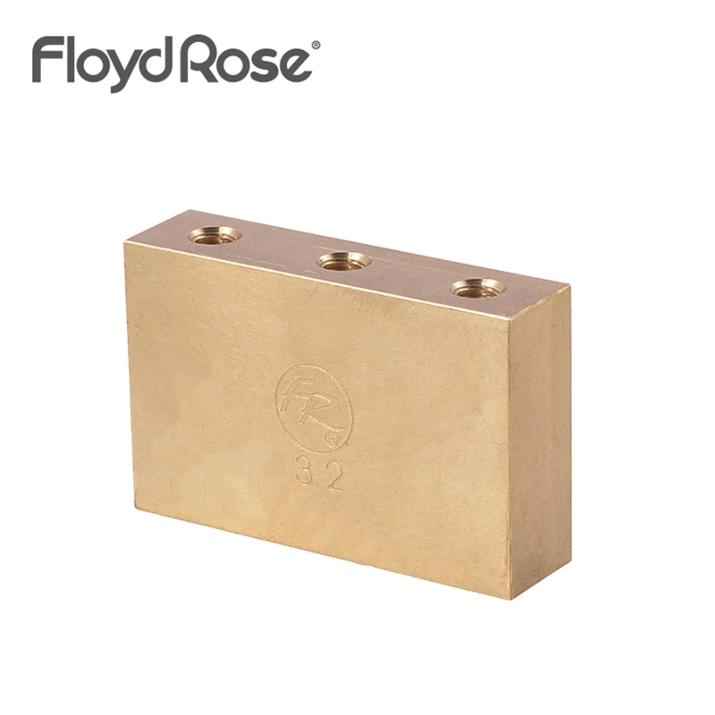 Floyd Rose гитарный блок оригинальный толстый латунный тремоло 32 мм/37 мм/FROFTB32/
