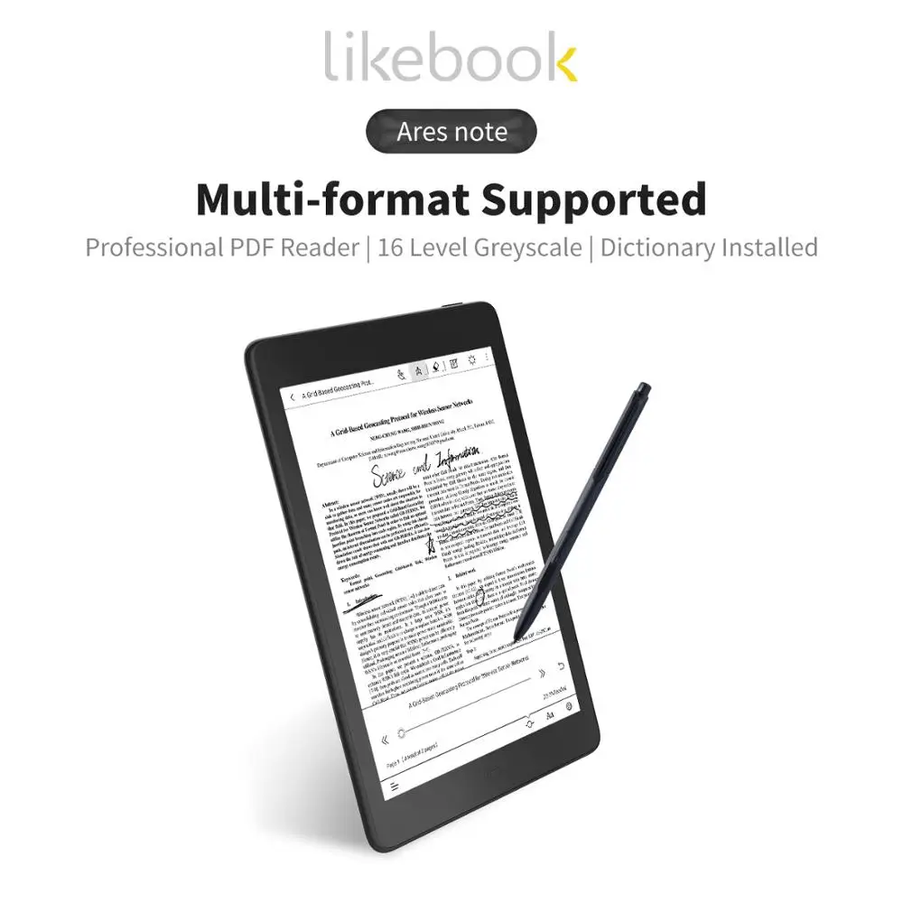 Электронная книга Boyue likebook Ares note 7 8 дюйма 2 ГБ/32 ГБ ядерный с SD картой до 128