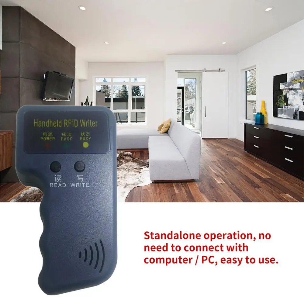 Ручной 125 кГц EM4100 RFID Копир писатель Дубликатор Программист считыватель