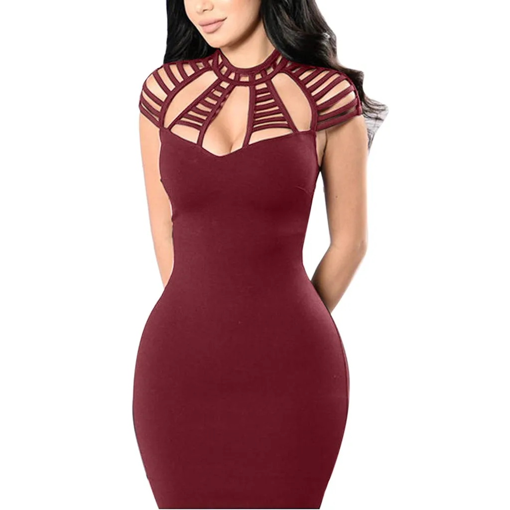 Сексуальное Клубное платье Лидер продаж с низким вырезом на спине 2018 Новое
