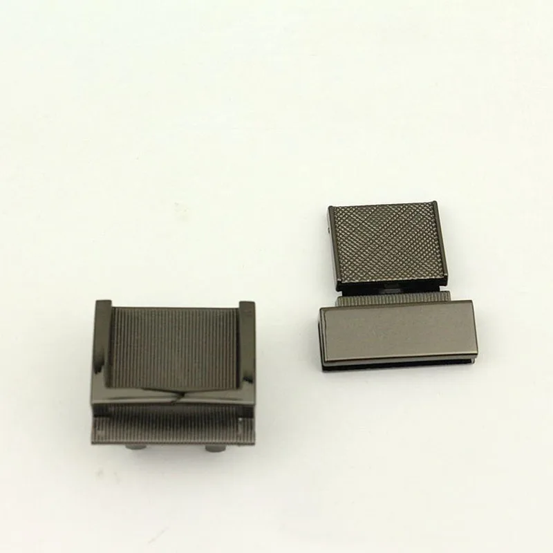 20Pcs 39x35mm Rectangle Handbags Turn Lock Hardware Accessories Metal Twist Lock Buckle Switch Lock Latch Padlock for Bag Lock