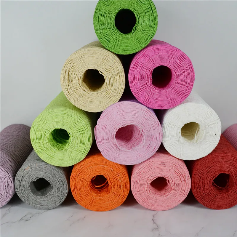 Веревка из рафии для ручной вязки 500 г/лот | Дом и сад