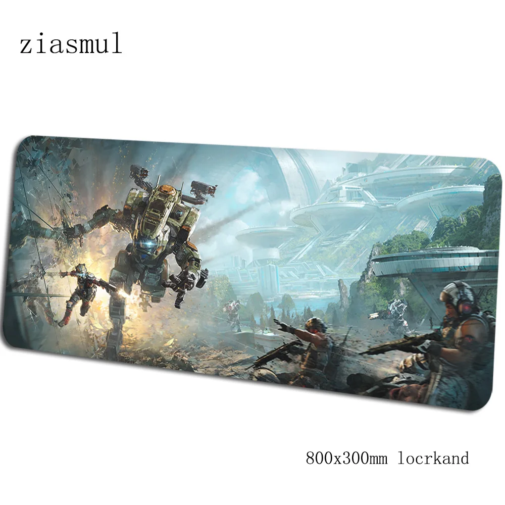 Titanfall коврик для мыши 80x30 см игровой коврик для мыши подарок для игры большой коврик для мыши геймерский компьютерный стол гелевый коврик notbook mousemat pc - Цвет: pattern 11